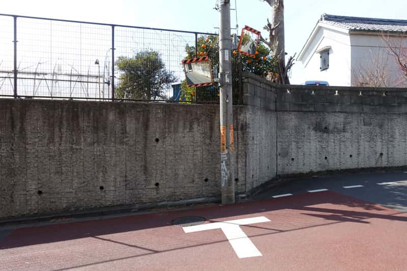 T字路のイメージ